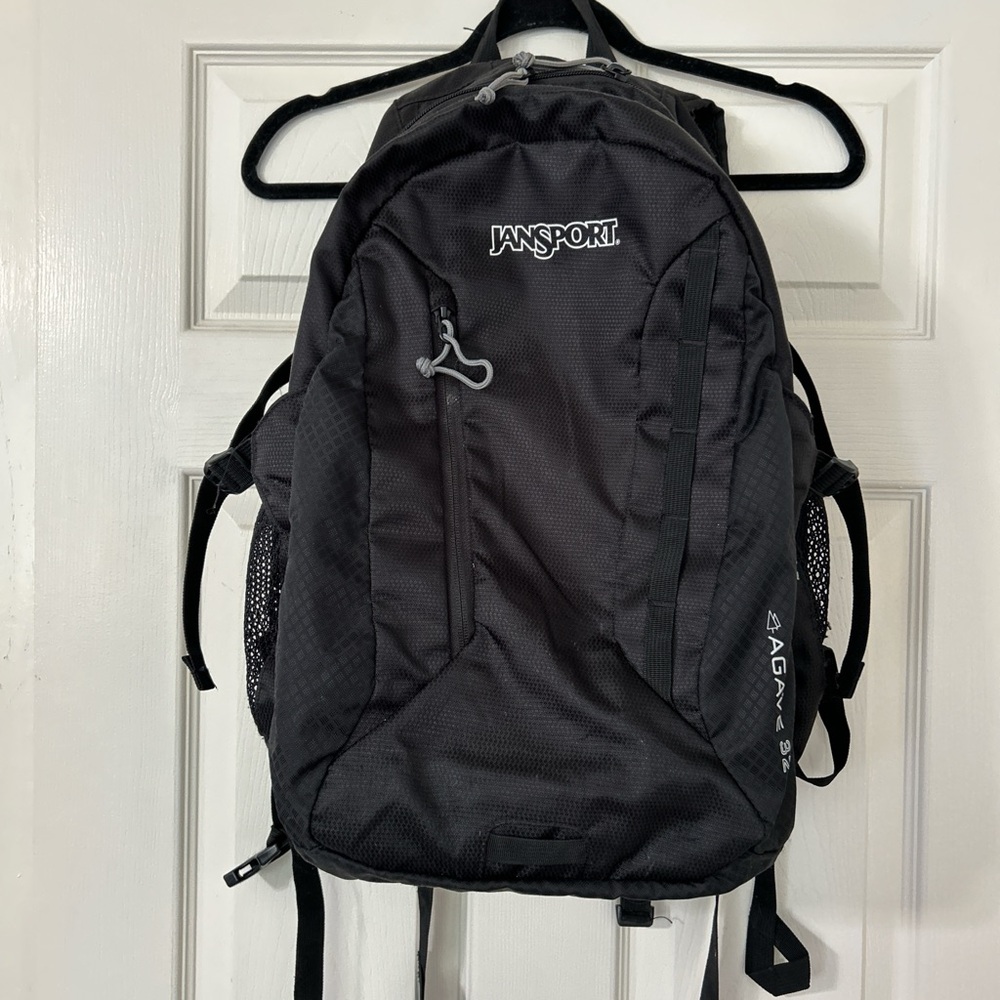 JanSport Agave Black Backpack